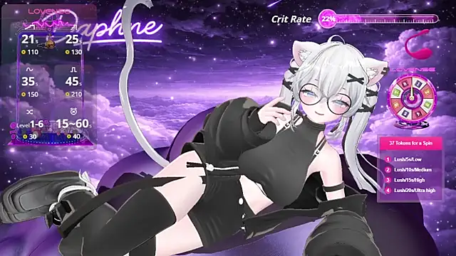 Muse Daphne online show from 20, 3, 2026