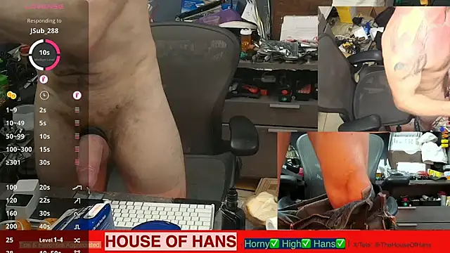 Snapshot of HouseOfHans chatting on 9, 2, 2026 HouseOfHans online show from 9, 2, 2026