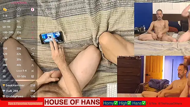 Snapshot of HouseOfHans chatting on 10, 2, 2026 HouseOfHans online show from 10, 2, 2026