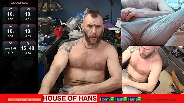 Snapshot of HouseOfHans chatting on 12, 2, 2026 HouseOfHans online show from 12, 2, 2026