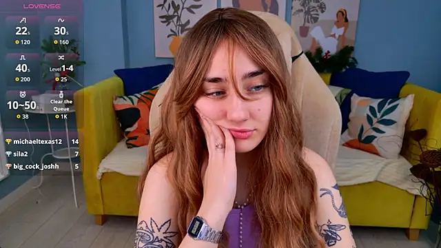 Snapshot of LilyMyerss chatting on 20, 12, 2025 LilyMyerss online show from 20, 12, 2025