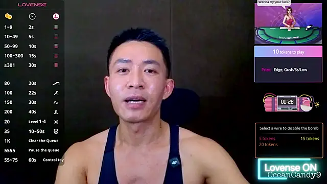 OceanCandy9 online show from 19, 3, 2026