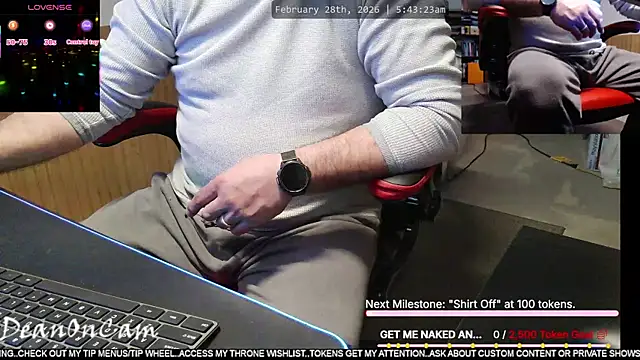 DeanonCam online show from 28, 2, 2026