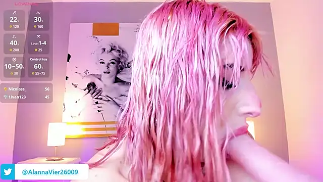 Snapshot of AlannaViera chatting on 11, 7, 2026 AlannaViera online show from 11, 7, 2026
