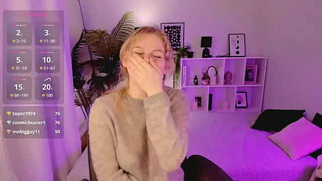 ElizabethVane online show from 3, 5, 2026