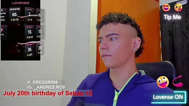 sebascuterouss online show from 12, 7, 2026