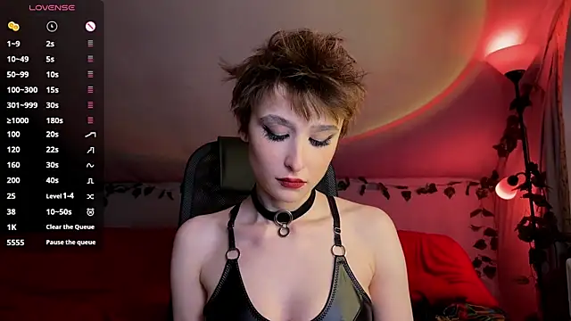 Snapshot of RebeNoir chatting on 2, 5, 2026 RebeNoir online show from 2, 5, 2026