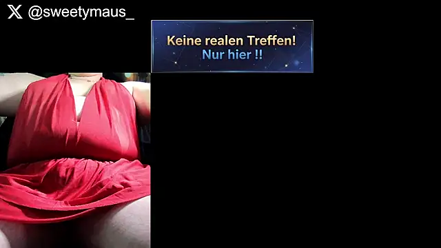 Sweety Maus online show from 10, 7, 2026