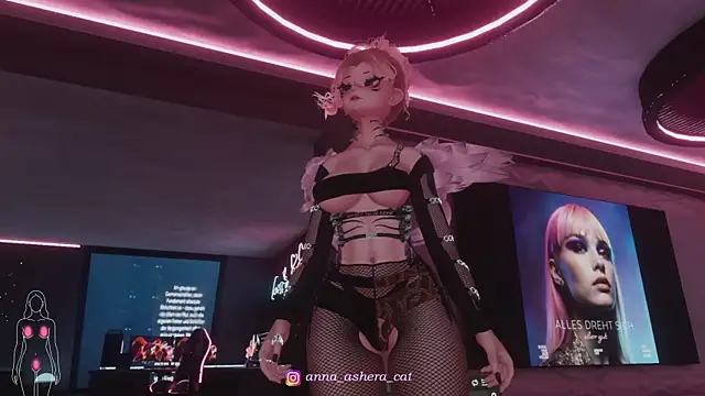 Ashera Cat online show from 22, 7, 2026