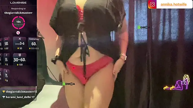 GoddessRaani online show from 7, 1, 2026