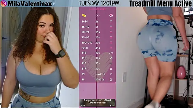 MilaValentina online show from 10, 3, 2026