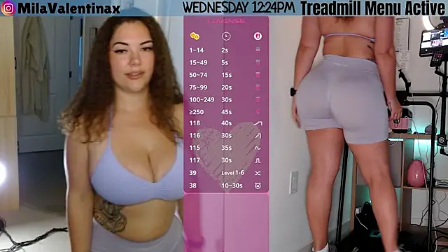 MilaValentina online show from 11, 3, 2026