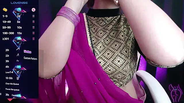 Snapshot of DesiZoya chatting on 8, 2, 2025 DesiZoya online show from 8, 2, 2025