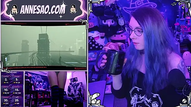 AnneSao online show from 24, 9, 2025