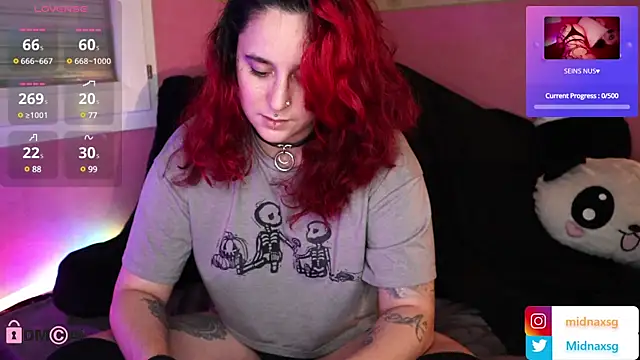 midnaxsg online show from 9, 1, 2025