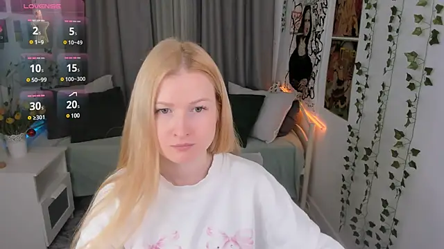 Laly Peach online show from 10, 1, 2025