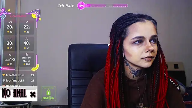 Snapshot of Dark__Elf chatting on 1, 10, 2025 Dark Elf online show from 1, 10, 2025