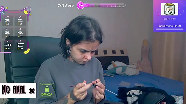 Snapshot of Dark__Elf chatting on 16, 10, 2025 Dark Elf online show from 16, 10, 2025