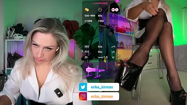 Erika Kirman online show from 7, 10, 2025