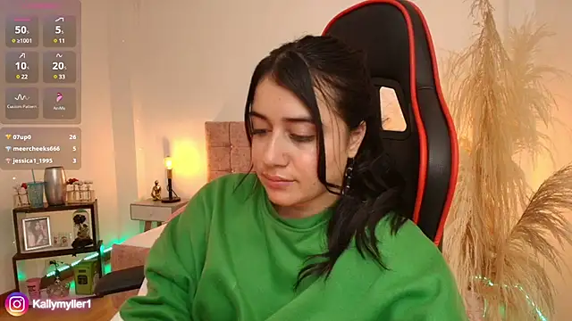 KallyMyller1 online show from 15, 1, 2025