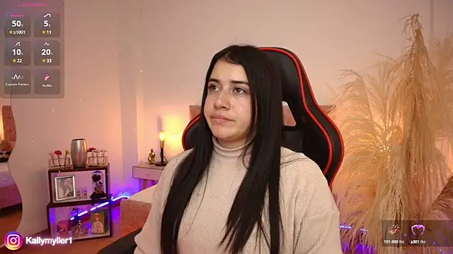 KallyMyller1 online show from 17, 1, 2025