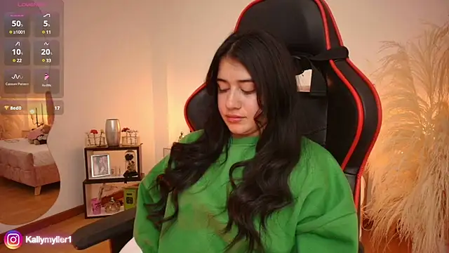 KallyMyller1 online show from 23, 1, 2025