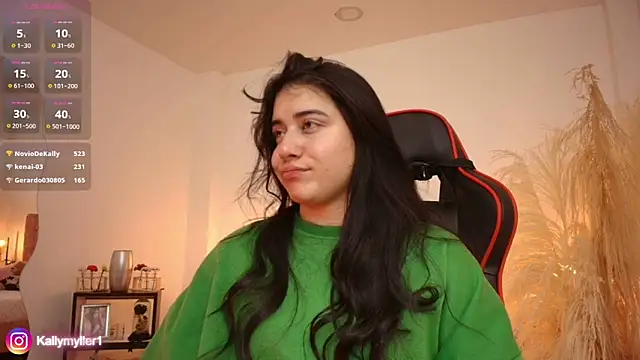 KallyMyller1 online show from 23, 1, 2025