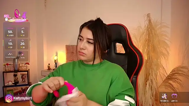 KallyMyller1 online show from 10, 3, 2025