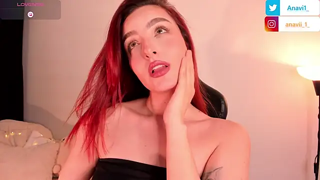 Snapshot of Anavi_ chatting on 7, 3, 2025 Anavi online show from 7, 3, 2025