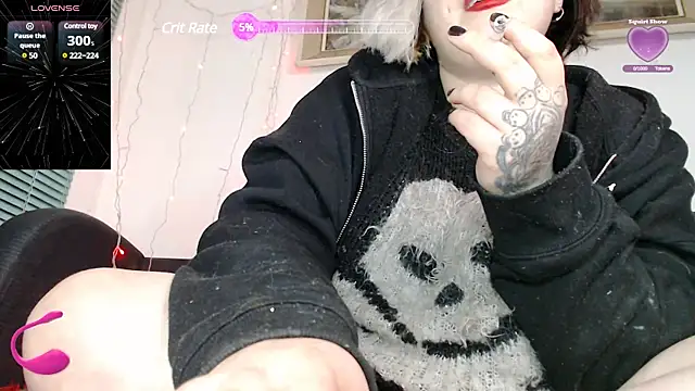 Snapshot of Psychobitch7 chatting on 24, 1, 2025 Psychobitch7 online show from 24, 1, 2025