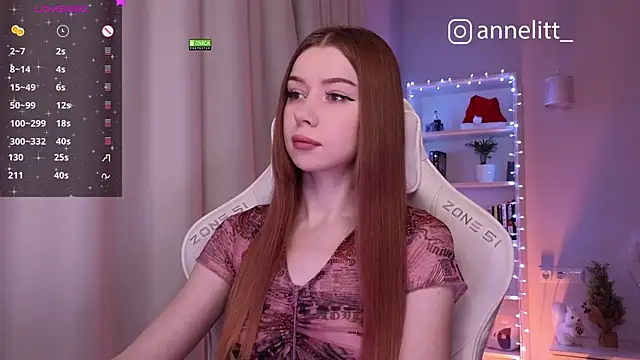 Snapshot of Annelitt chatting on 4, 1, 2025 Annelitt online show from 4, 1, 2025