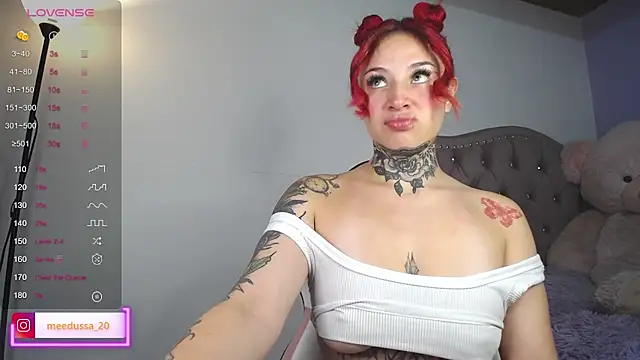 meedussa 20  online show from 26, 1, 2025