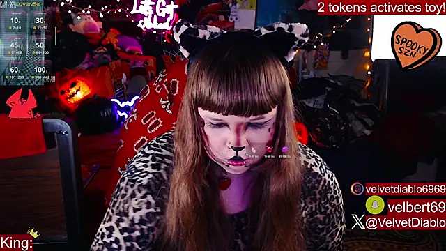 VelvetDiablo online show from 16, 10, 2025