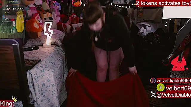 VelvetDiablo online show from 9, 4, 2026