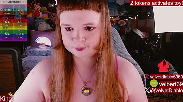 Snapshot of VelvetDiablo chatting on 10, 6, 2026 VelvetDiablo online show from 10, 6, 2026