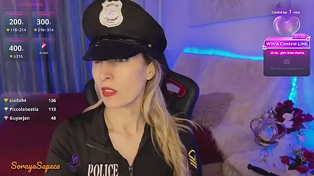 SorayaSapeca online show from 21, 3, 2025