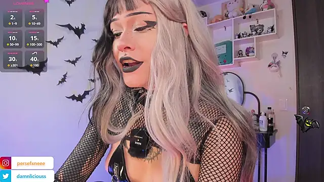 damnliciousss online show from 31, 10, 2025