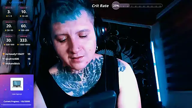 Marieblueeyes online show from 9, 4, 2026