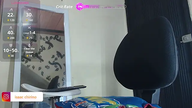 Snapshot of GaboReyes chatting on 6, 11, 2025 GaboReyes online show from 6, 11, 2025