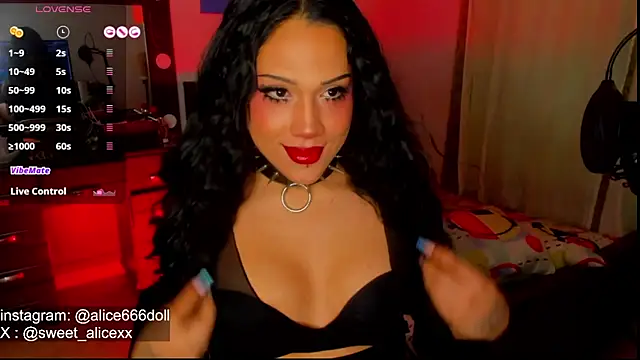 SWEET ALICEXX online show from 11, 2, 2026