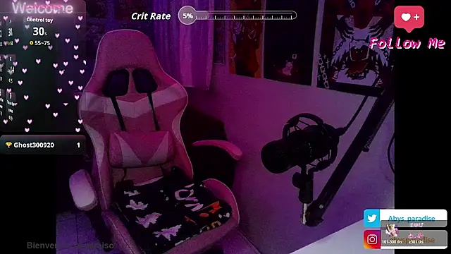 Snapshot of Abysparadise chatting on 4, 12, 2025 Abysparadise online show from 4, 12, 2025