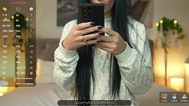 Snapshot of Lorettelorena chatting on 16, 12, 2024 Lorettelorena online show from 16, 12, 2024