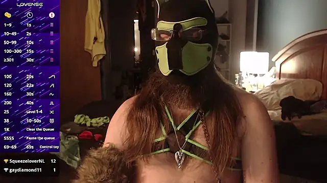 kinkywolf429 online show from 14, 11, 2025