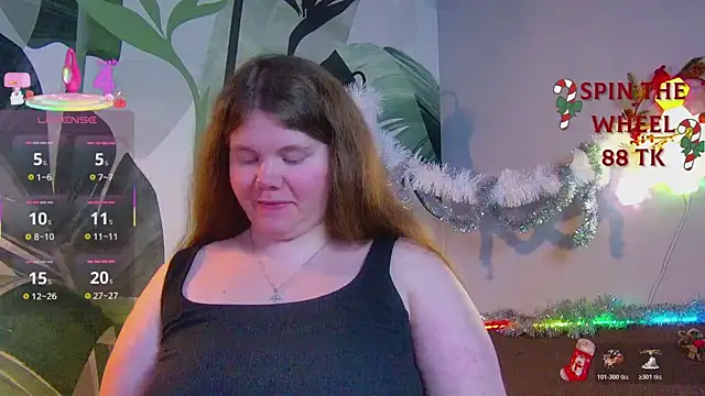 Snapshot of RubyValen chatting on 23, 12, 2025 RubyValen online show from 23, 12, 2025