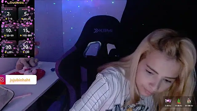 Snapshot of jujubinhahot chatting on 18, 3, 2025 jujubinhahot online show from 18, 3, 2025