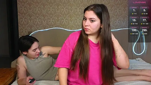 twobabesweet online show from 14, 1, 2025