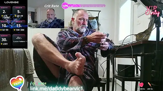 Snapshot of DaddybearVLC chatting on 4, 2, 2026 DaddybearVLC online show from 4, 2, 2026