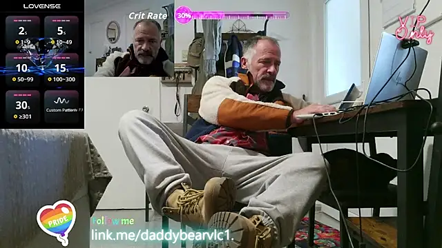 Snapshot of DaddybearVLC chatting on 9, 2, 2026 DaddybearVLC online show from 9, 2, 2026