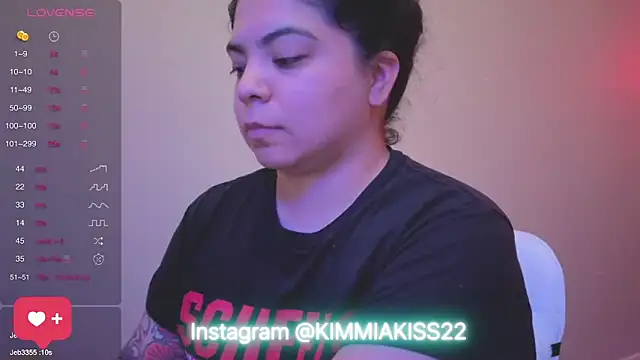 Snapshot of kimmiakiss22 chatting on 1, 2, 2025 kimmiakiss22 online show from 1, 2, 2025