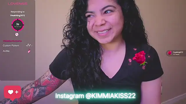 Snapshot of kimmiakiss22 chatting on 1, 2, 2025 kimmiakiss22 online show from 1, 2, 2025
